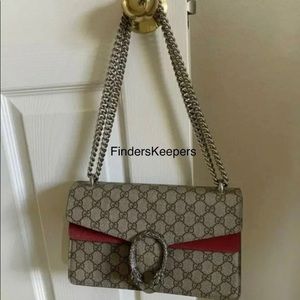 Authentic Gucci Dionysus GG Small Shoulder Handbag Retail $3200